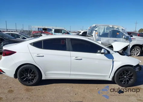 2020 Hyundai Elantra Sel z USA, uszkodzony, nr VIN 5NPD84LFXLH596503